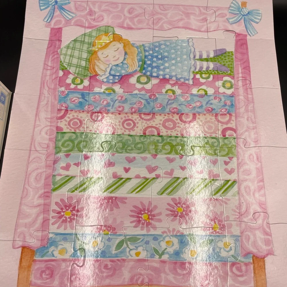 Pottery Barn kids Princess and the pea 24 X 36 puzzle